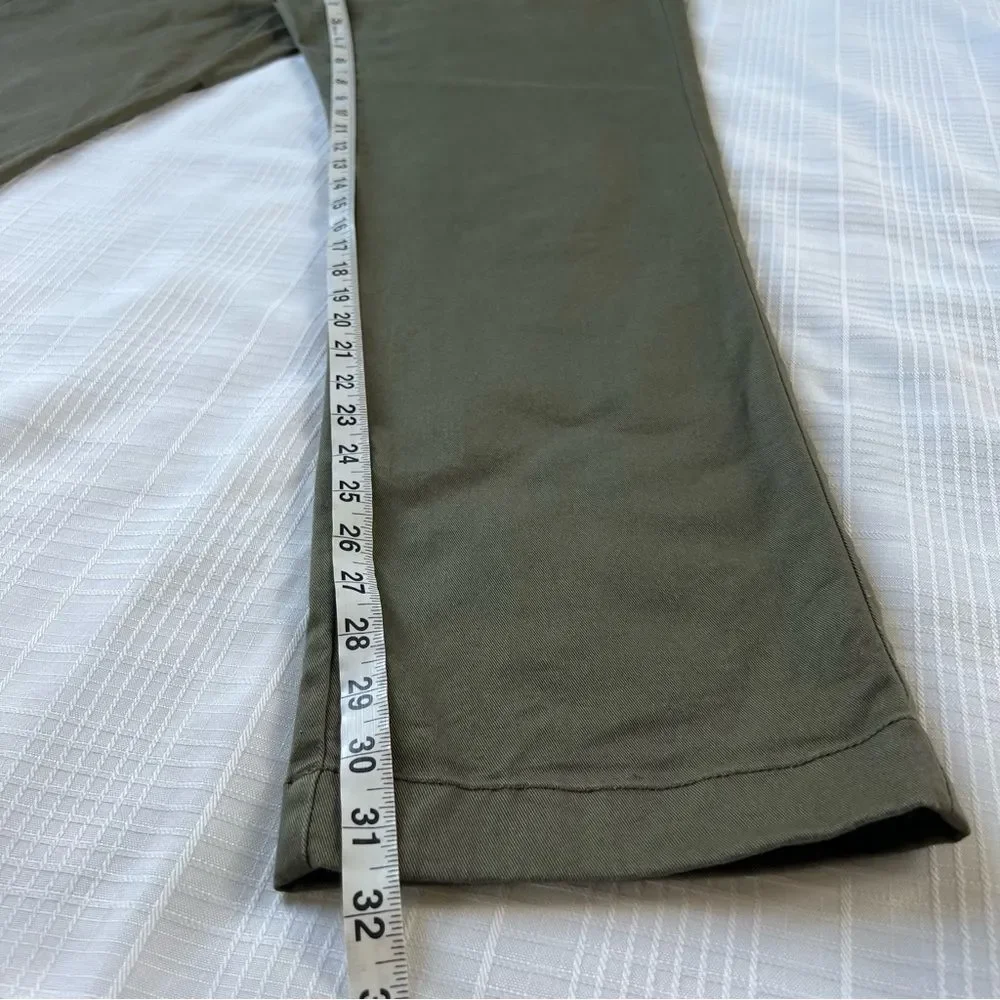 J. Crew Urban Khaki Chinos Straight Flex Timeless Neutral Men's Pants SZ 34x32